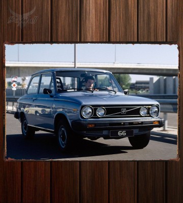 Металлическая табличка Volvo 66 GL